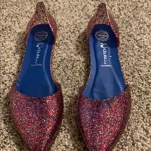 Multi colored Jeffrey Campbell jelly